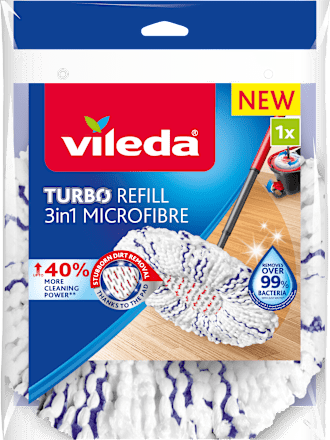Wkład do mopa obrotowego Turbo 3w1 Mikrofibra Vileda