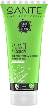 Duschgel Balance Bio-Aloe Vera & Mandelöl Santé naturally.