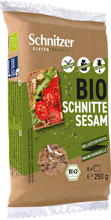 Brötchen Bio Schnitte Sesam glutenfrei (6 Stück) Schnitzer