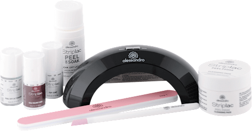 Štartovací balíček UV/LED manikúra Striplac Peel or Soak alessandro