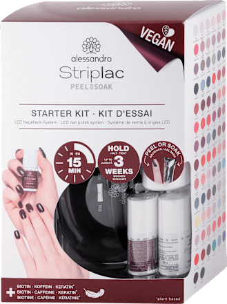 Štartovací balíček UV/LED manikúra Striplac Peel or Soak alessandro