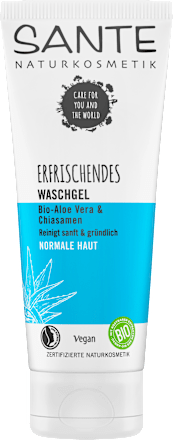 Waschgel Erfrischend Bio-Aloe Vera & Chiasamen Santé naturally.