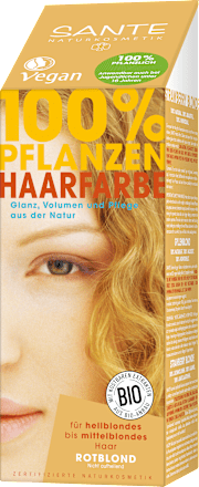 Pflanzenhaarfarbe Rotblond Santé