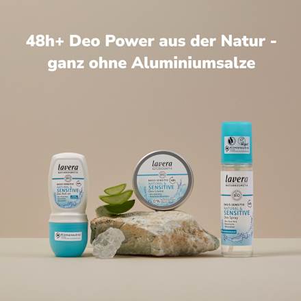 Deo Roll-on Natural & Sensitive lavera NATURKOSMETIK