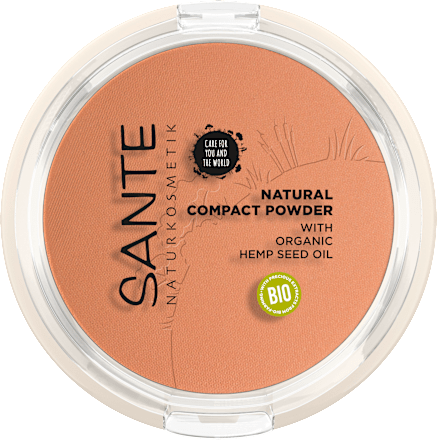 Kompakt Puder Natural 03 Warm Honey SANTE NATURKOSMETIK