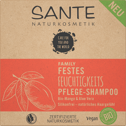 Family Festes Feuchtigkeits Pflege-Shampoo SANTE NATURKOSMETIK