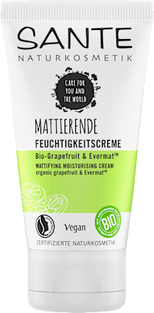 Gesichtscreme Mattierend Bio-Grapefruit & Evermat SANTE NATURKOSMETIK