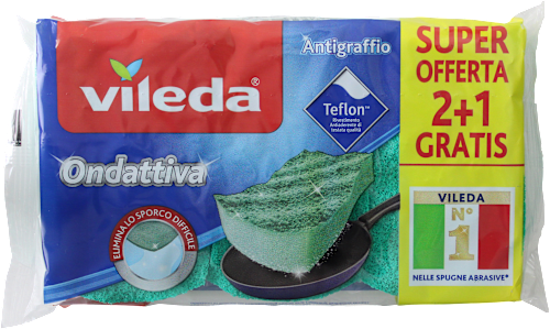 Spugna da cucina Ondattiva vileda