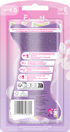 Einwegrasierer, Xtreme 3, Cherry Blossom WILKINSON SWORD