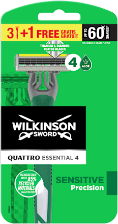 Rasoio usa e getta Essential 4 Sensitive WILKINSON SWORD