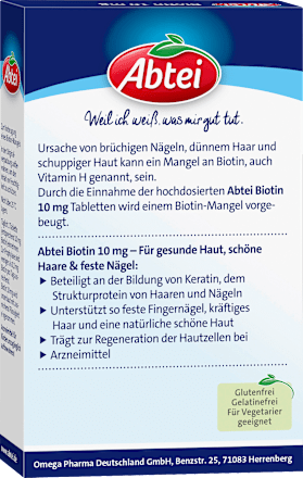 Biotin Tabletten Abtei