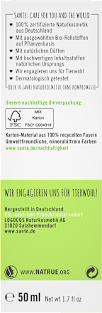 Gesichtscreme Mattierend Bio-Grapefruit & Evermat SANTE NATURKOSMETIK