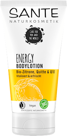 Losjon za telo Energy z bio limono, kutino in Q10 Santé naturally.