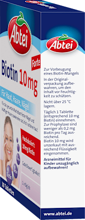 Biotin Tabletten Abtei