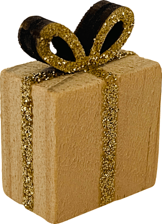 Streudeko, Geschenke, natur-gold Dekorieren & Einrichten