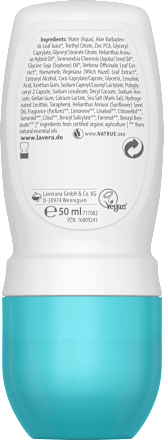 NATURAL & SENSITIVE Deo Roll-on BASIS SENSITIV lavera NATURKOSMETIK