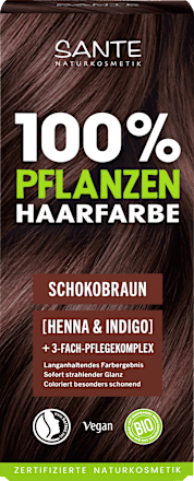 Pflanzenhaarfarbe Schokobraun Santé