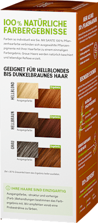 Haarfarbe Pflanzen Mahagonirot Santé