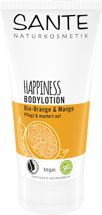 Bodylotion Happiness Bio-Orange & Mango   Santé