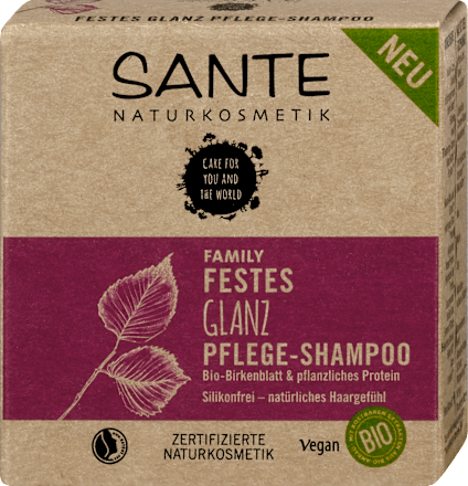 Family Festes Glanz Pflege-Shampoo SANTE NATURKOSMETIK