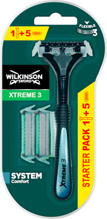 Самобръсначка Xtreme Hybrid +5 ножчета WILKINSON SWORD