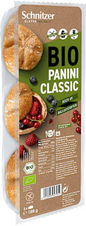 Kruh bio Panini peciva Classic Schnitzer