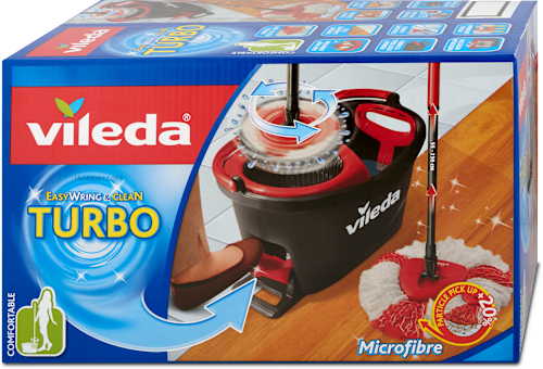 Turbo set za čišćenje podova vileda