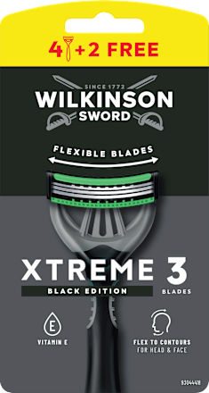Rasoio usa e getta Xtreme 3 Black WILKINSON SWORD