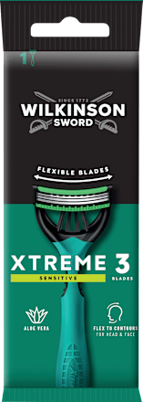 Einwegrasierer, Xtreme 3 Sensitive, Reisegröße WILKINSON SWORD