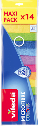 Allzwecktücher Mikrofaser Colors Megapack Vileda