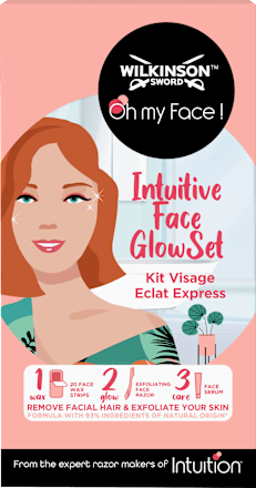 Enthaarungscreme Set Gesicht, Intuitive Face GlowSet WILKINSON SWORD