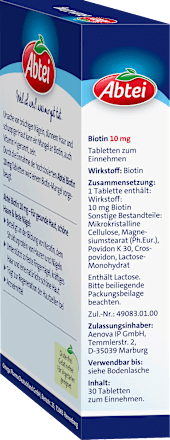 Biotin Tabletten Abtei