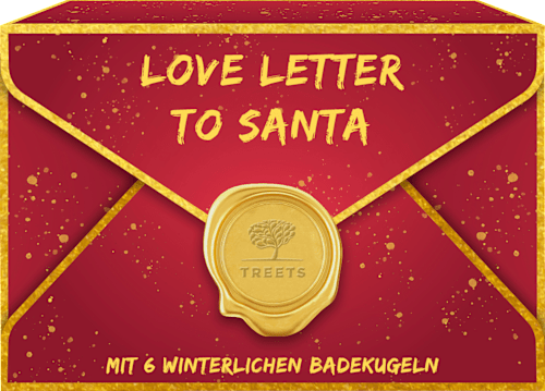 Geschenkset Love Letter To Santa 6tlg Treets Bubble