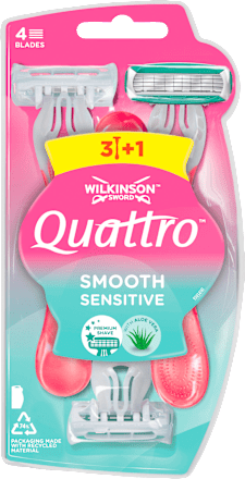 Sword Quattro for women Nassrasierer Sensitive WILKINSON SWORD