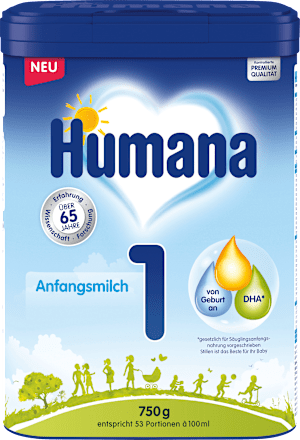 Anfangsmilch 1  Humana