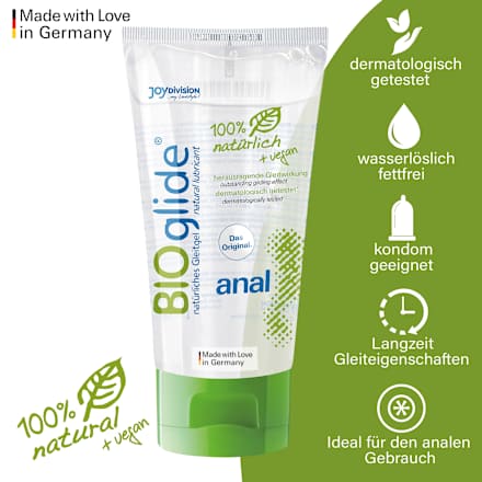 Bioglide natürliches Gleitgel anal JOYDIVISION