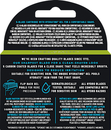 Rasierklingen, Hydro 5 Sensitive WILKINSON SWORD