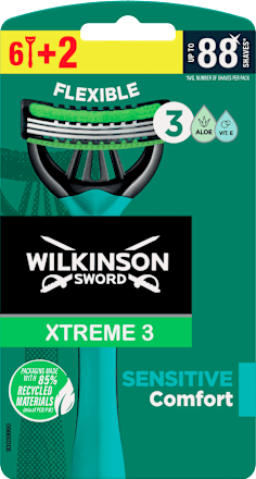 Jednokratni brijači Xtreme 3 Sensitive WILKINSON SWORD