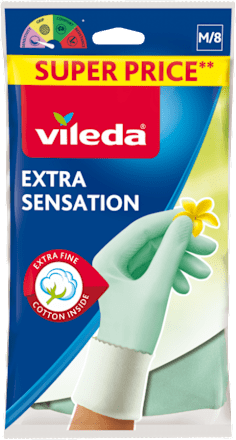 Guanti Extra Sensation taglia M vileda