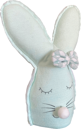 Eierwärmer, Hase mit Schleife & Nase, mint Dekorieren & Einrichten