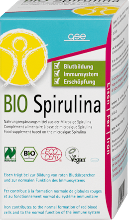 Bio Spirulina Tabletten GSE