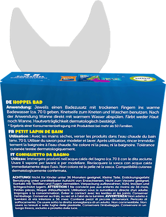 Geschenkset Badezusatz Hoppel Bad, 4tlg Tinti