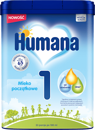 Mleko początkowe 1 Humana