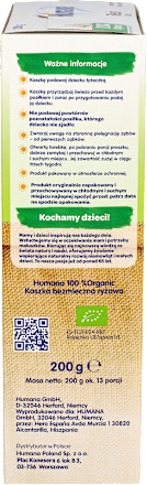 Kaszka bezmleczna ryżowa Humana