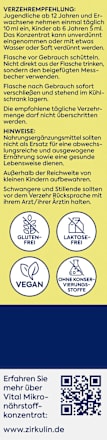 Vital Nährstoffkonzentrat Zirkulin
