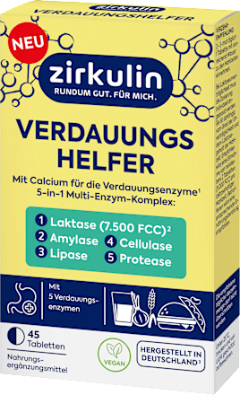 Verdauungshelfer Tabletten 45 St Zirkulin