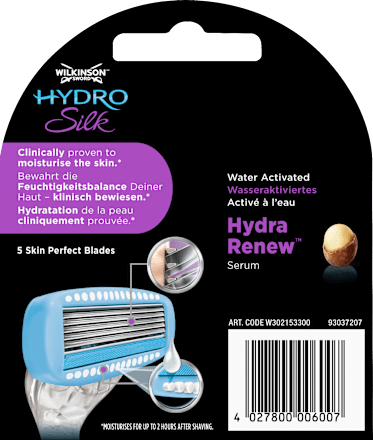 Rasierklingen, Hydro Silk WILKINSON SWORD