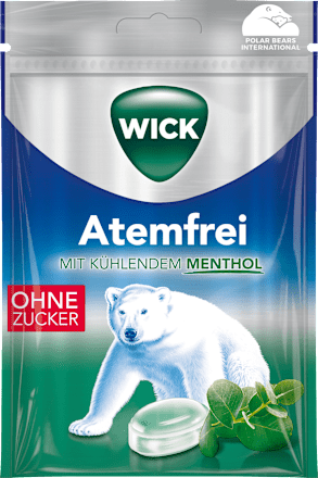 Bonbons Atemfrei mit Menthol zuckerfrei Wick