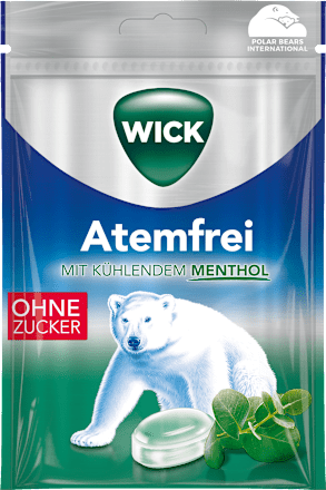 Bonbons Atemfrei mit Menthol zuckerfrei Wick
