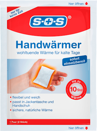 Handwärmer (1 Paar) SOS